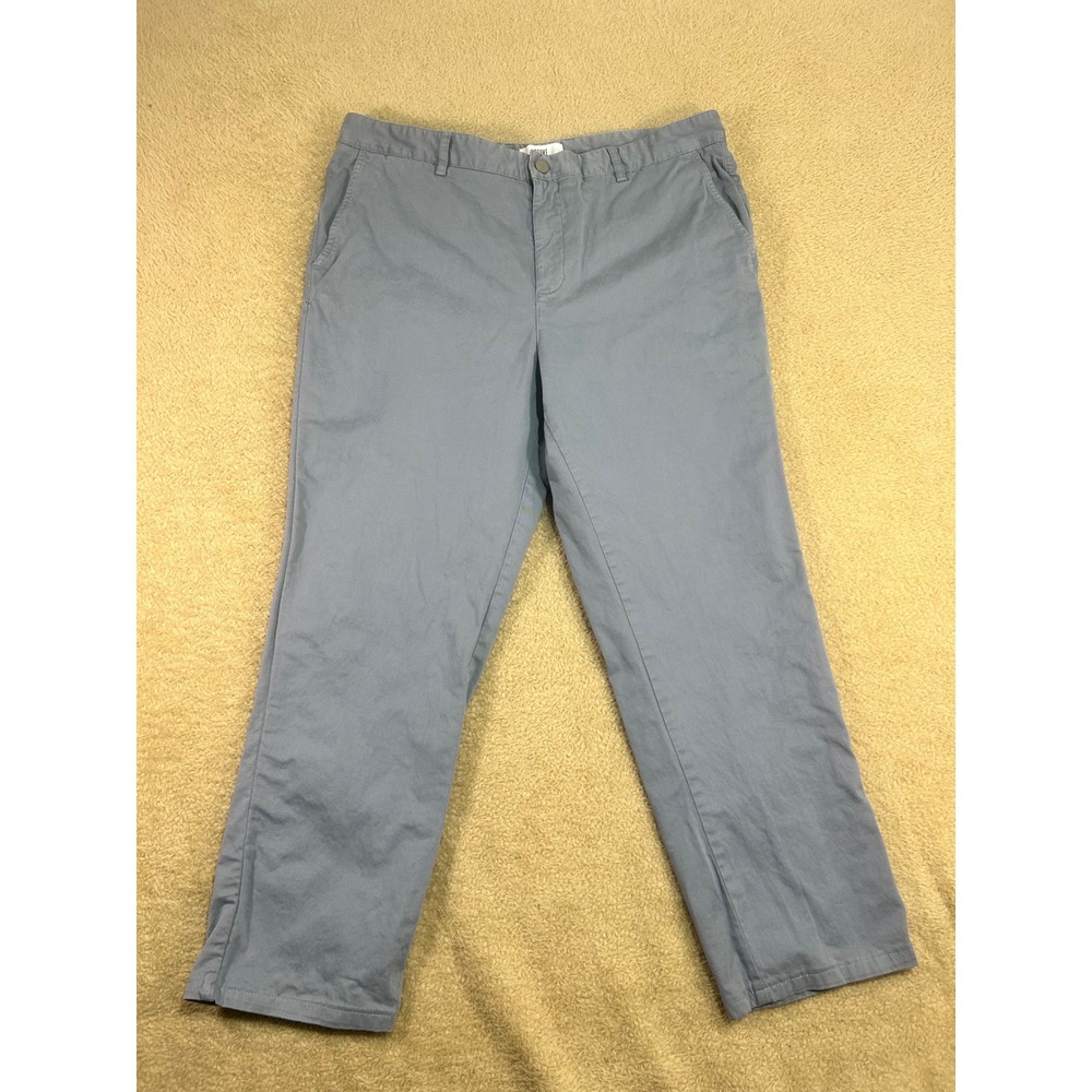 SPOKE Men's Grey Heros Straight Leg Casual Chinos Pants‎ Waist 36